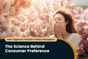 Custom perfume fragrance solutions developed by fragrance manufacturing companies in India.