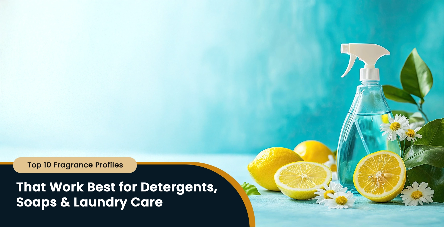 Top 10 Fragrance Profiles That Work Best for Detergents, Soaps & Laundry Care