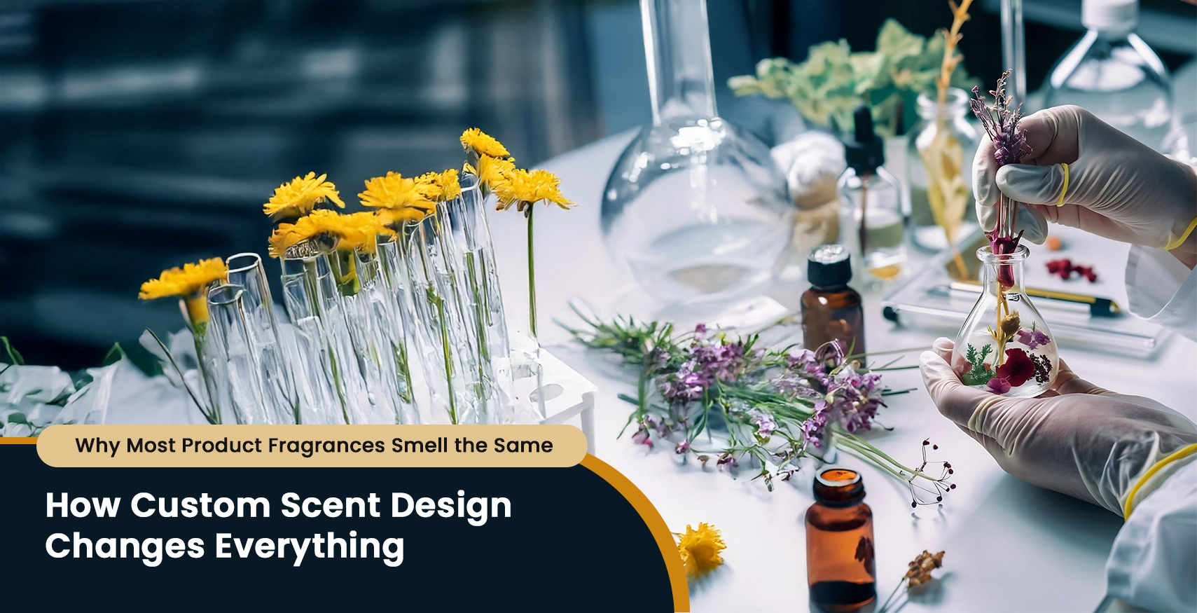 Why Most Product Fragrances Smell the Same - And How Custom Scent Design Changes Everything