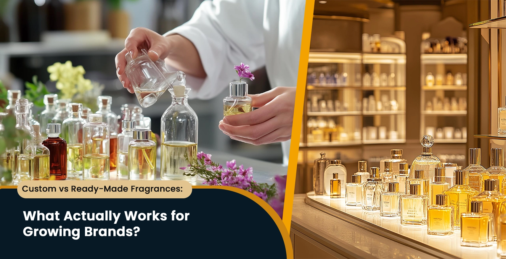 Custom vs Ready-Made Fragrances: What Actually Works for Growing Brands? 